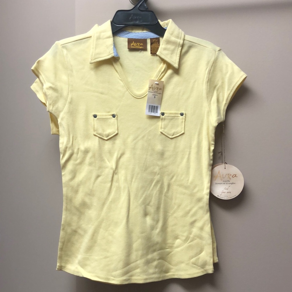 Vintage NWT Aura Wrangler for Women Polo Shirt